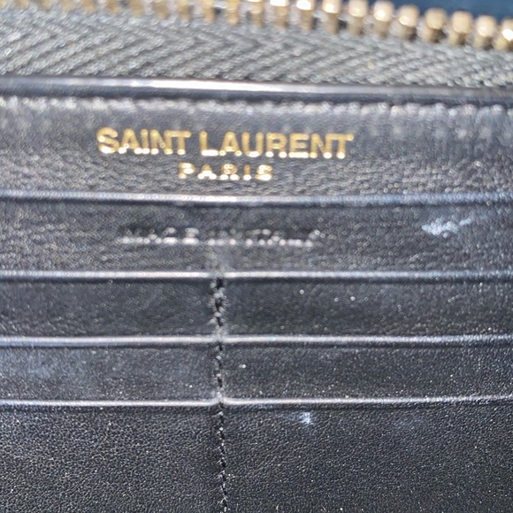 Yves Saint Laurent wallet- Authentic - Picture 4 of 6
